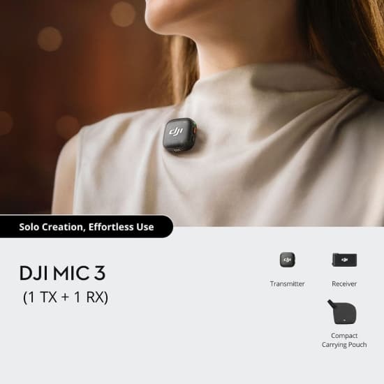 Picture of Microphone DJI Mic 3 (1TX + 1RX)