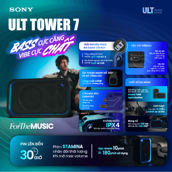 Loa Karaoke Sony ULT Tower 7
