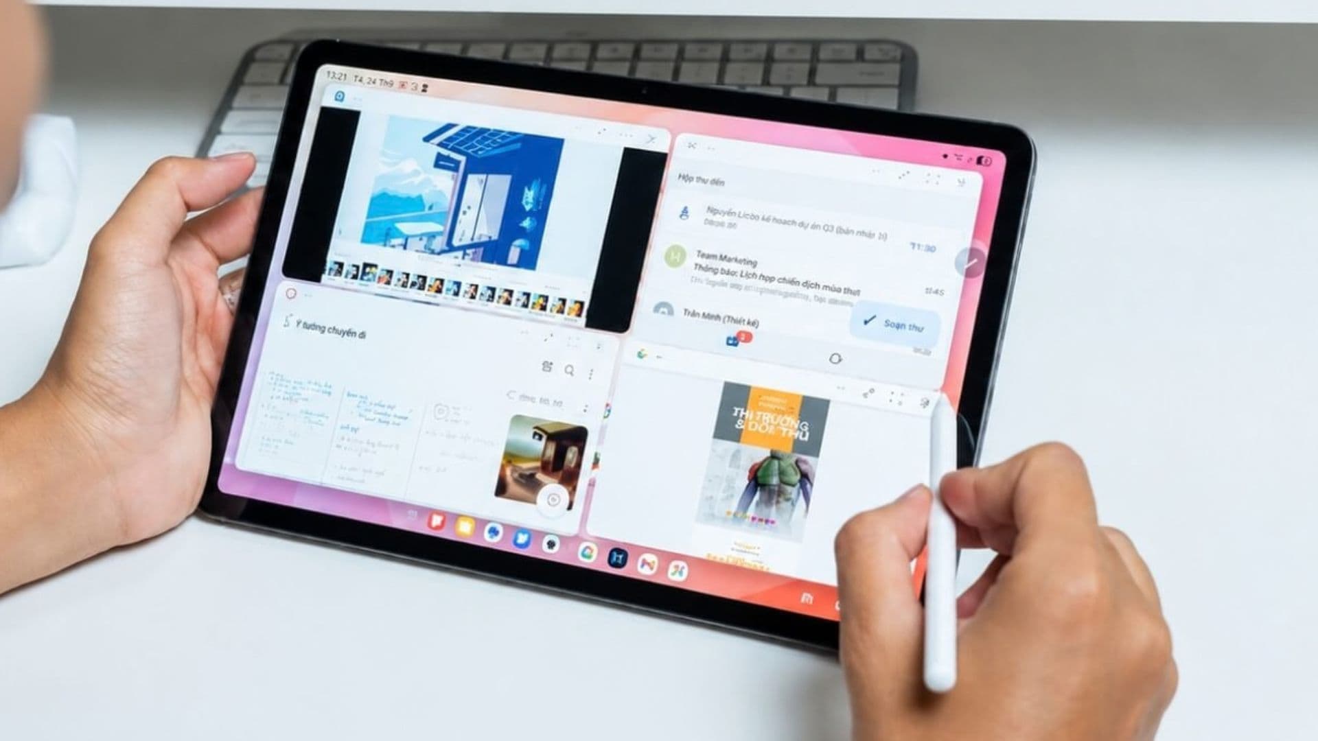 Gợi ý cách dùng Galaxy Tab S11 WiFi thay cho laptop hàng ngày